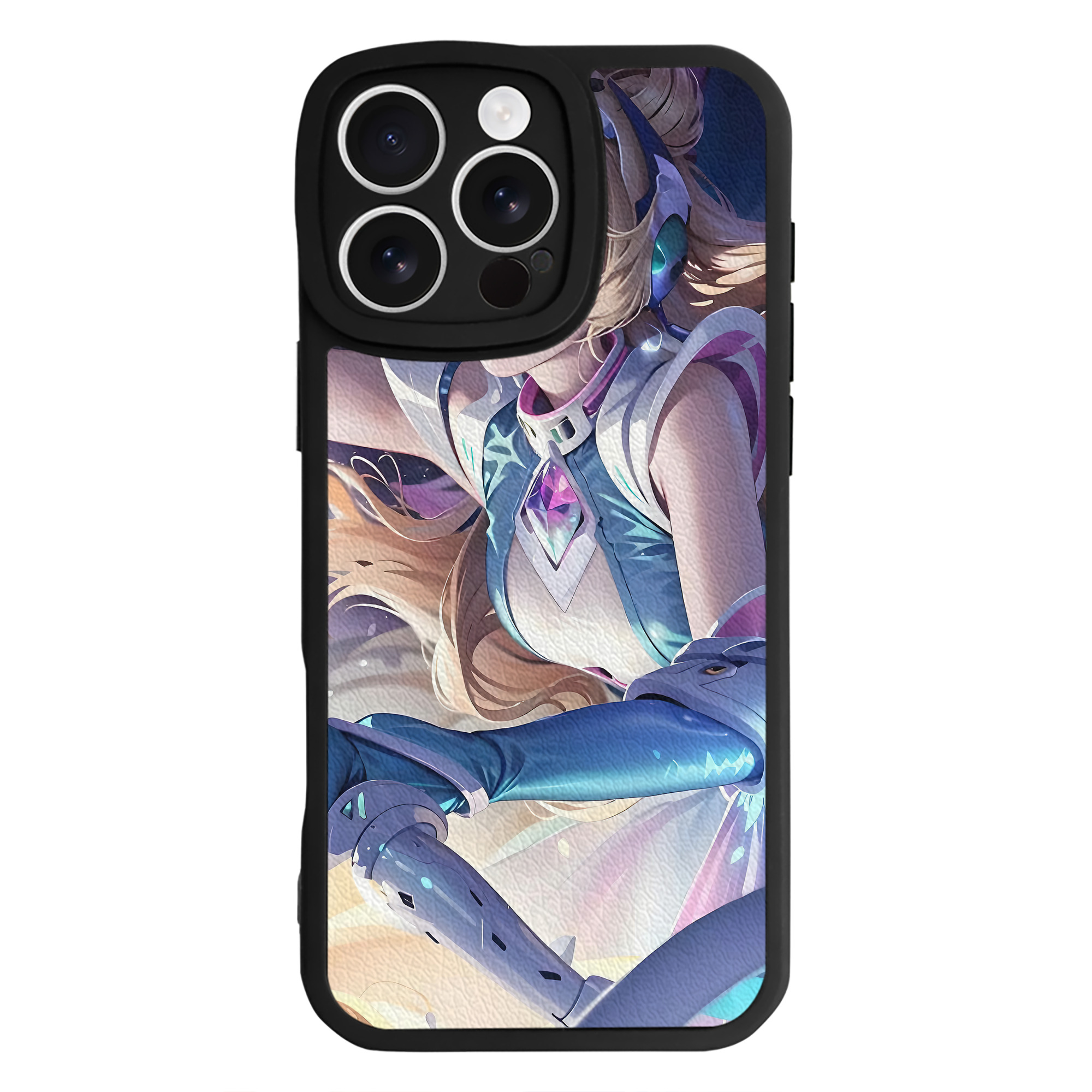 リーグ・オブ・レジェンド League of Legends LOL 【iPhone 16シリーズ対応】シリコンスマホケース（レザー調） 材質：シリコン